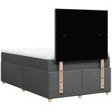  Krevet s oprugama i madracem tamnosivi 120 x 200 cm od tkanine | shoptok.hr