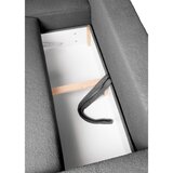Bonami Selection Siva raztegljiva kotna sedežna garnitura iz tkanine bouclé (levi kot) Quinoa – | Shoptok.si