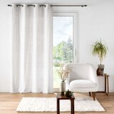 Douceur d intérieur Bijela zavjesa od samta 135x260 cm Eva – | shoptok.hr