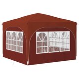 Rastezljivi šator za zabave 290 x 290 x 245 cm Terakota | shoptok.hr