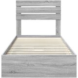  Postelja s shranjevanjem z vzglavjem Siva Sonoma 90 x 190 cm, (5000107032) | Shoptok.si