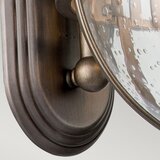 Elstead Lighting Elstead Kichler Halleron Zunanja stenska svetilka, polirana bronasta, IP44, (22100038) | Shoptok.si