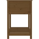  Sadilica s policom boja meda 82,5x54x81 cm od masivne borovine | Eponuda.com
