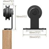 CCJH 167 cm vodilo za drsna vrata | Shoptok.si