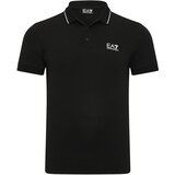 Ea7 Emporio Armani Majica črna / bela Cene