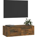 Viseći TV ormarić boja hrasta 80 x 36 x 25 cm konstruirano drvo | Eponuda.ba