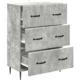  Ormar s ladicama Betonska siva 66 x 34,5 x 89,5 cm | Eponuda.ba