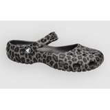Crocs Classic Animal Ballet Clog black sand / leopard Cene