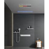 ELITE EDITION Najnovejši luksuzni vgradni tuš set s 6 funkcijami - BCS1045 — Bela — Dva izliva | Shoptok.si