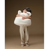 Wigiwama Krem dječji jastuk za sjedenje od bouclé tkanine Teddy Pouch – | shoptok.hr