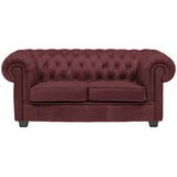 CHESTERFIELD ZOFA, bordo tekstil