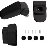  Naslon za ruke za automobil crni 12 x 37 x (31 - 48) cm ABS | shoptok.hr