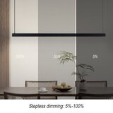  Immax NEO 07307L-LED prigušiva luster na sajli MADEIRA 33W/230V Wi-Fi Tuya 152 cm crna | Eponuda.com