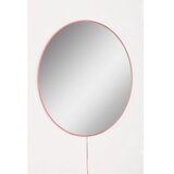 Hanah home ogledalo sa led osvetljenjem round diameter: 40 cm pink | ePonuda.com