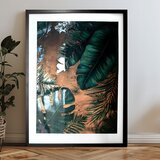  Zidni poster sa ekstra efektom - ponoćna džungla Cene