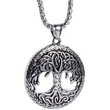Ogrlica TR-20533 - Srebrna KP20533 | shoptok.hr
