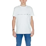 Calvin Klein Jeans Polo majice dolgi rokavi LOGO REPEAT J30J324668 Zelena