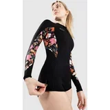 Bahia 2/1mm Front Zip L/S Spring Neoprenska obleka ih1 black / bluemchen / black