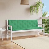  Jastuk za vrtnu klupu zeleni 180x(50+50)x7 cm od tkanine Oxford Cijene