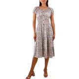 Gemre Beige midi floral dress Eloize | Shoptok.si