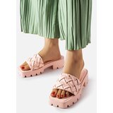 Gemre Pink flip-flops on a tractor sole Lora | Shoptok.si