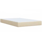  Podesivi krevet s madracem Krem 120 x 190 cm Tkanina | shoptok.hr