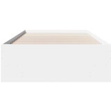 vidaXL okvir za krevet bijeli 100 x 200 cm konstruirano drvo | shoptok.hr