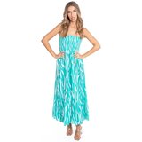 Isla Bonita By Sigris Dolge obleke Dolga Midi Obleka Zelena | Shoptok.si