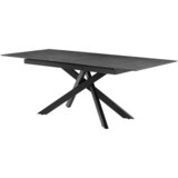 P & B Raztegljiva Miza Lotus, Temno Siva, 168-210x90 | Shoptok.si