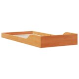  Konstrukcija postelje Voskast rjav 100 x 200 cm, (5000126557) | Shoptok.si