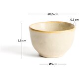 Kave Home Kremno bela keramična skledica Belor – | Shoptok.si