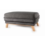 Bonami Selection Siv tabure iz rebrastega žameta Tori – | Shoptok.si