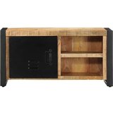vidaXL TV omarica 80x30x40 cm Masivni neobdelan les Mango | Shoptok.si