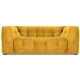 Windsor & Co Sofas Rumena žametna zofa Vesta, 208 cm | Shoptok.si