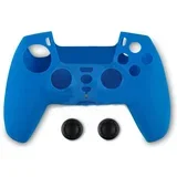 controller silicon skin cover & thumb grips - blue playstation 5