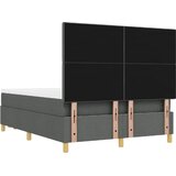  s opruga kutije Tamno siva 200 x 160 cm tkanina | shoptok.hr