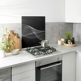 Wenko Stenska zaščitna plošča za štedilnik iz kaljenega stekla 70x60 cm Smoke – | Shoptok.si