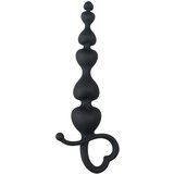 EasyToys - Anal Collection Analne kroglice Easytoys Heart Handle, črna Cene
