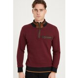 Dewberry 1039 MEN'S SWEATSHIRT-BURGUNDY | shoptok.hr