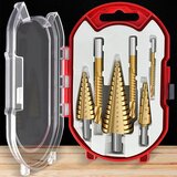 set stepenastih borera za metal 6 delova set Cene