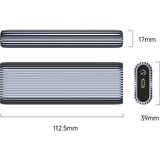 Orico zunanje ohišje za SSD, M.2 SATA 2230-2280 v USB 3.2 Gen2 Type-C AM2C3 | Shoptok.si