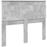  Uzglavlje s uzglavljem Betonski sivi 135 cm Konstruirano drvo | shoptok.hr