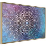  Poster - Blue and Pink Mandala 90x60 Cijene