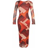 Trendyol Dress - Multicolor - Bodycon Cene