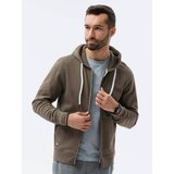 Ombre Clothing Men's zip-up sweatshirt B1145 Cene