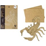  Wooden 3D Scorpion Puzzle Educational Assemblage 35 Pieces | shoptok.hr