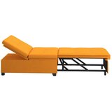  Krevet-sofa na razvlačenje Tamno žuta 194 x 50 x 82 cm tkanina | Eponuda.com