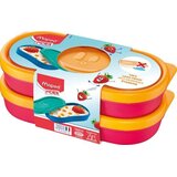 Maped set za ručak, 2 dela, roze Cene