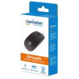 Manhattan miš USB Silhouette 177658, black | ePonuda.com