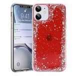 Nillkin silikonski ovitek z bleščicami sparkle za samsung galaxy A02s A025 - rdeč Cene